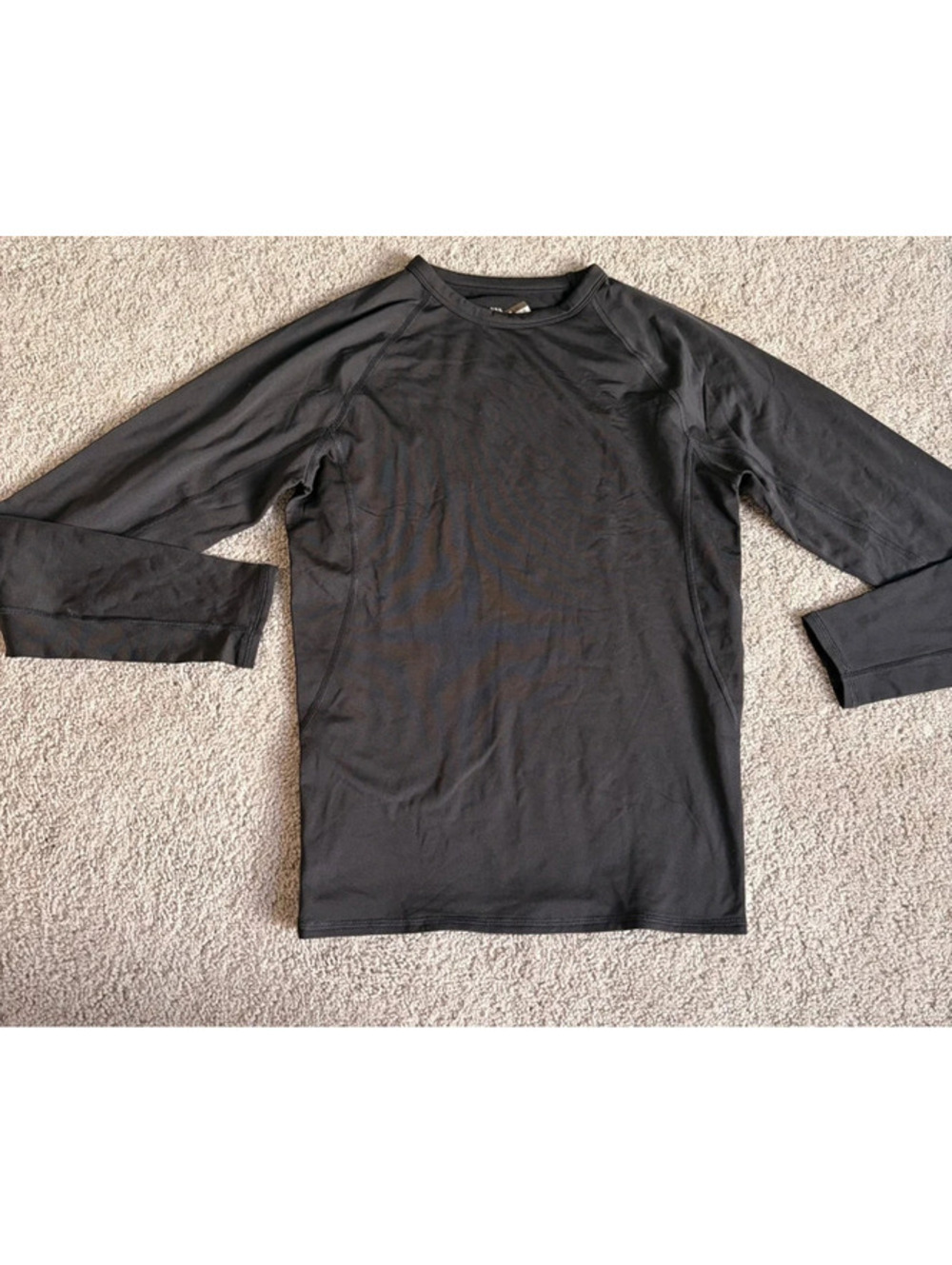 All In Motion Fleece Lined Athletic Top Women’s Small Black Long Sleeve
